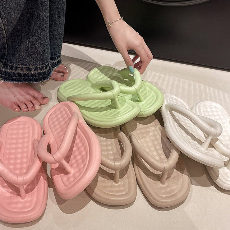 Dame Komfortable Fritidsflip-Flops med smidig design og skridsikker sål Stilla