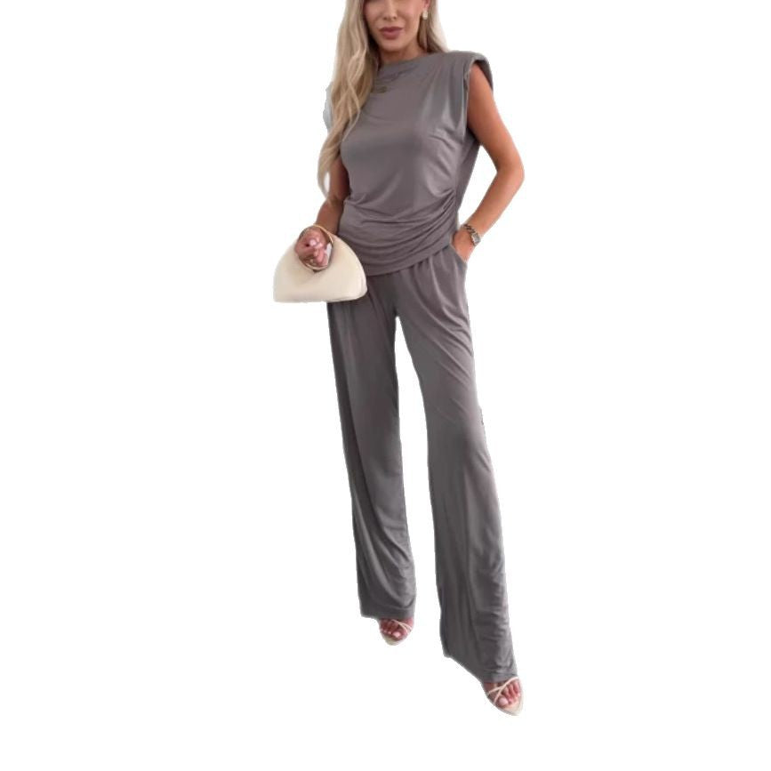 Dame Elegant Jumpsuit med raffineret snit og behagelige detaljer Stilla