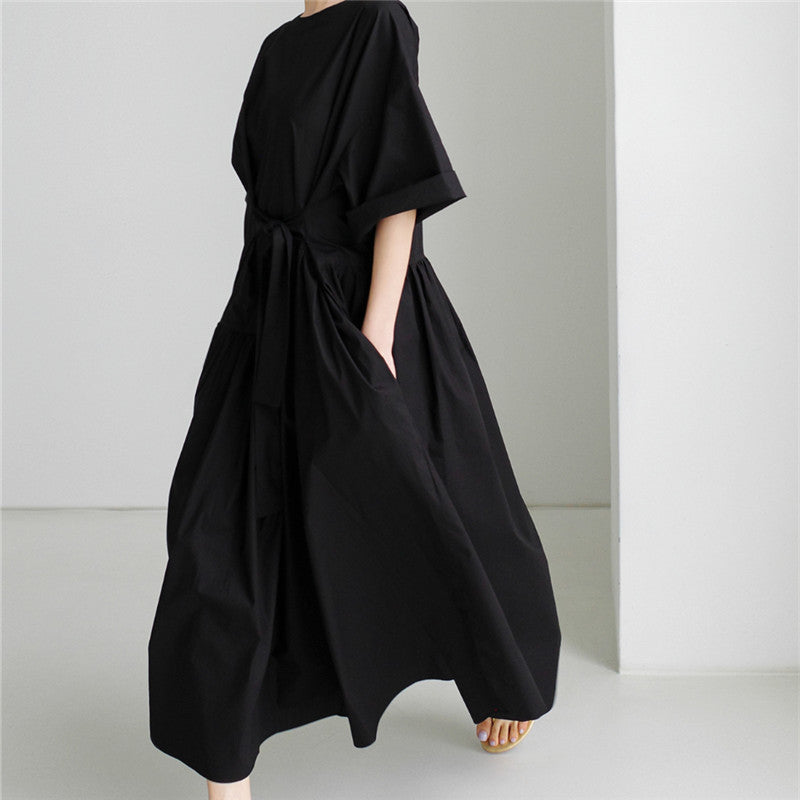 Dame afslappet kjole med voluminøs nederdel Stilla