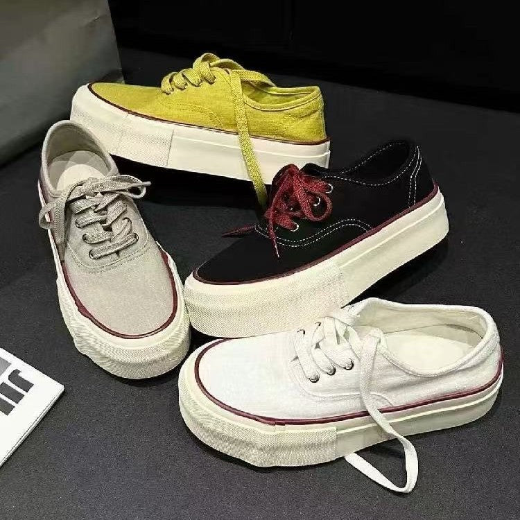 Dame afslappede sneakers med høj plateau Stilla