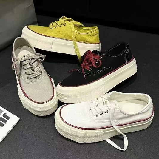 Dame afslappede sneakers med høj plateau Stilla