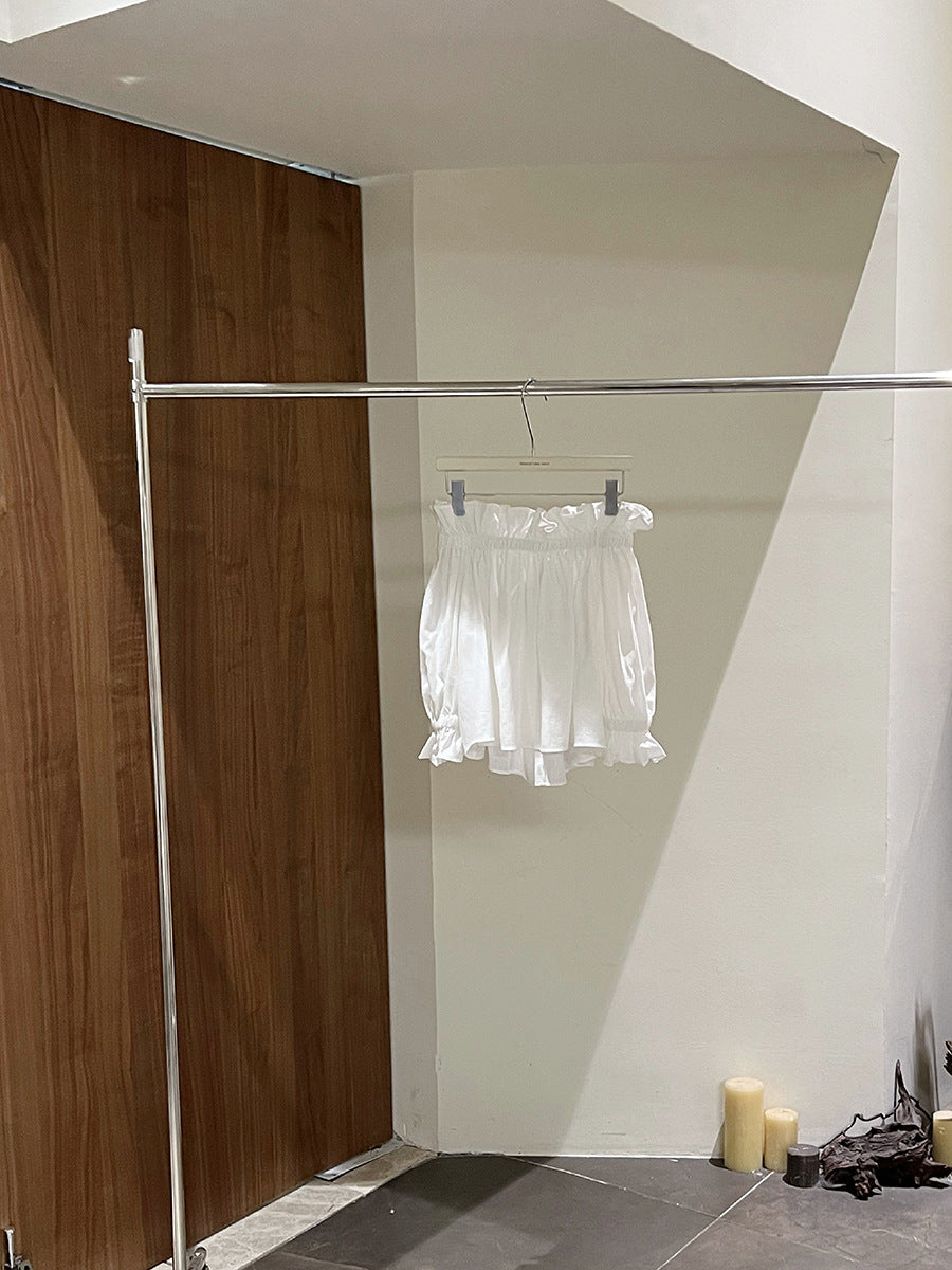 Dame afslappede shorts med elastisk talje og let stof Stilla