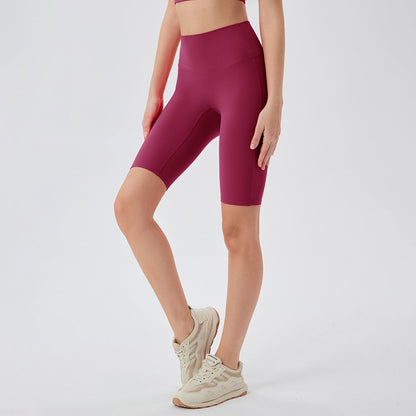 Stilla | Høj Talje Yoga Shorts Åndbare, Formende Fitness Shorts Til Kvinder