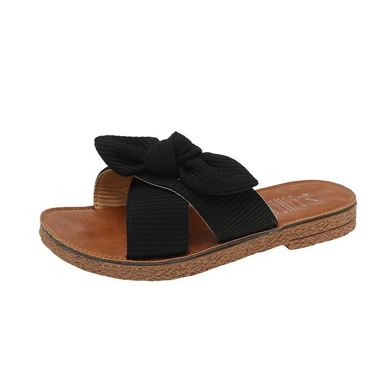 Dame Behagelige Trendy Sandaler med Knot-Design Stilla
