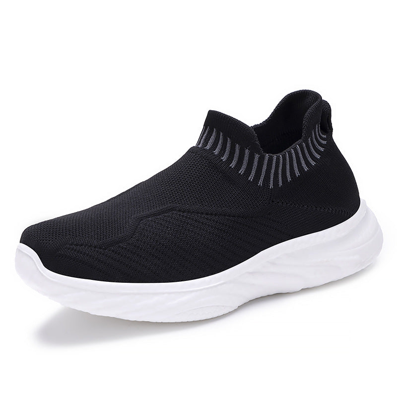 Dame Strik-Sneakers med elastisk indsats og dæmpende sål Stilla