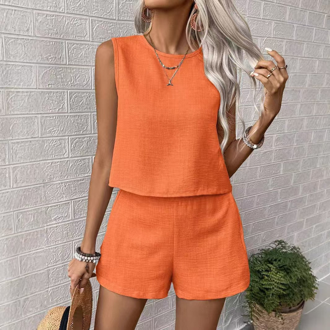 Dame Løs Kort Jumpsuit Stilla