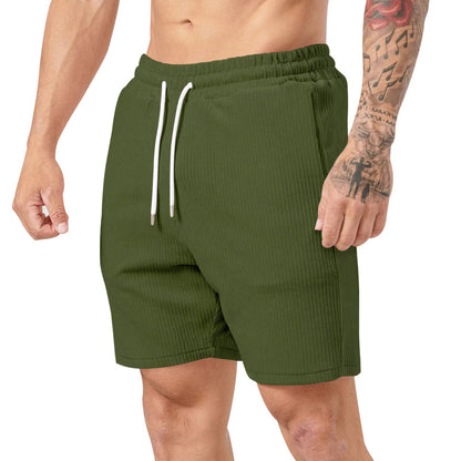 Herren casual sport shorts med elastisk talje og praktiske lommer Stilla