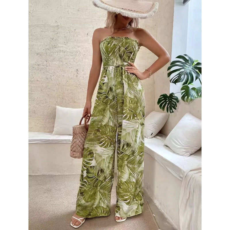 Dame Strapless Floral Bred Ben Jumpsuit Stilla
