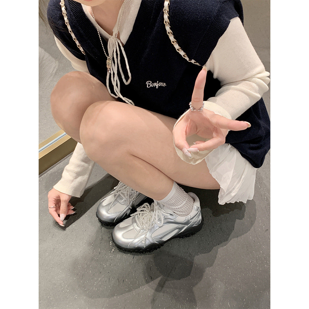 Dame Trail-Ready Retro Sneakers Stilla