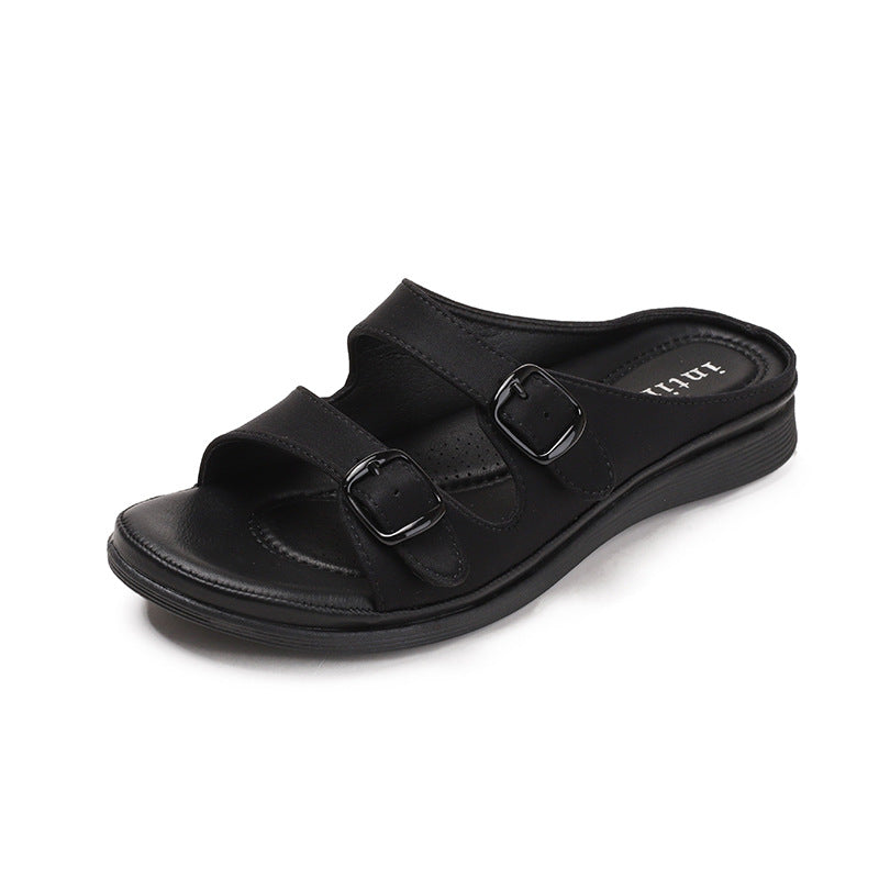 Dame Komfort-sandaler med justerbare remme og anatomisk fodbund Stilla