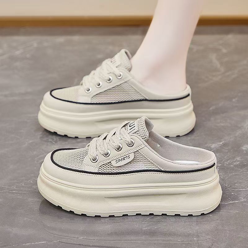 Dame behagelige sneaker med åndbart mesh-overmateriale og dämpende sål Stilla