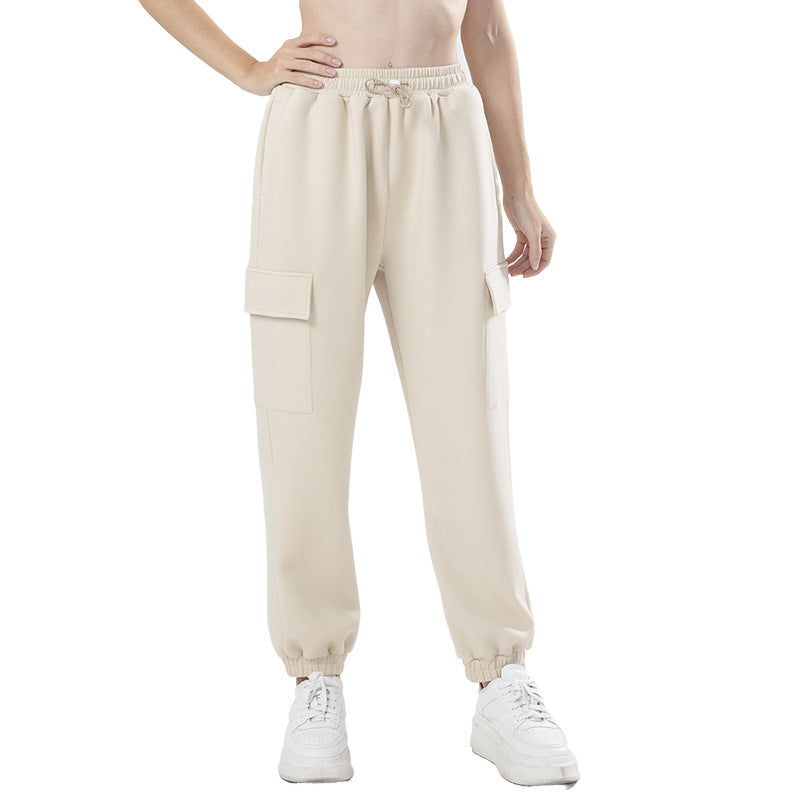 Dame afslappet cargo-bukser med praktiske lommer Stilla