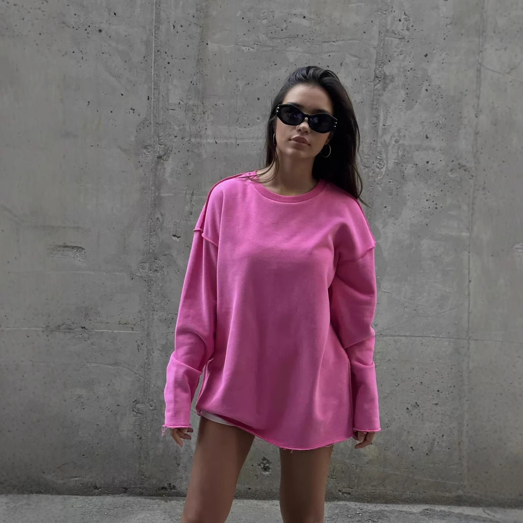 Dame afslappet oversized sweater Stilla