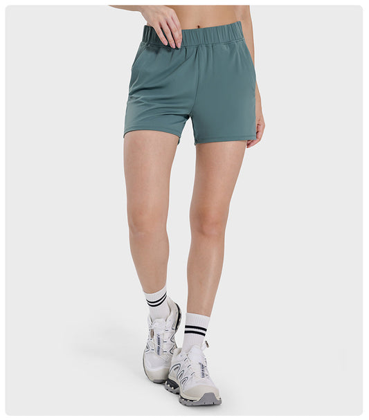 Stilla | Mint Hurtørrende Åndbare Udendørs Sports Shorts Til Kvinder