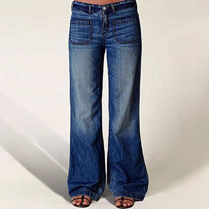 Dame Wide Leg Jeans Stilla