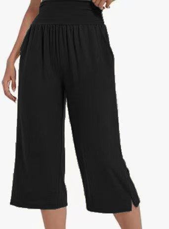Dame Vidde Culotte med elastisk talje og sidelæg Stilla