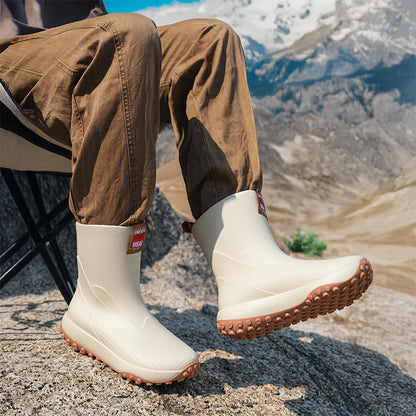 Herrer gummistøvler med skridsikker sål Stilla