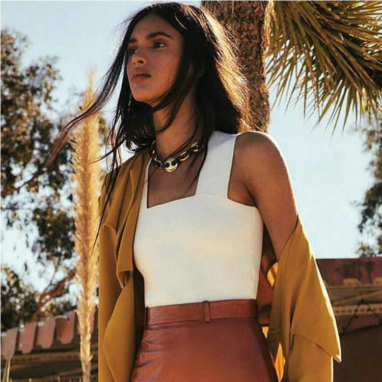 Dame Elegant Højtaljede Bred Ben Bukser Stilla