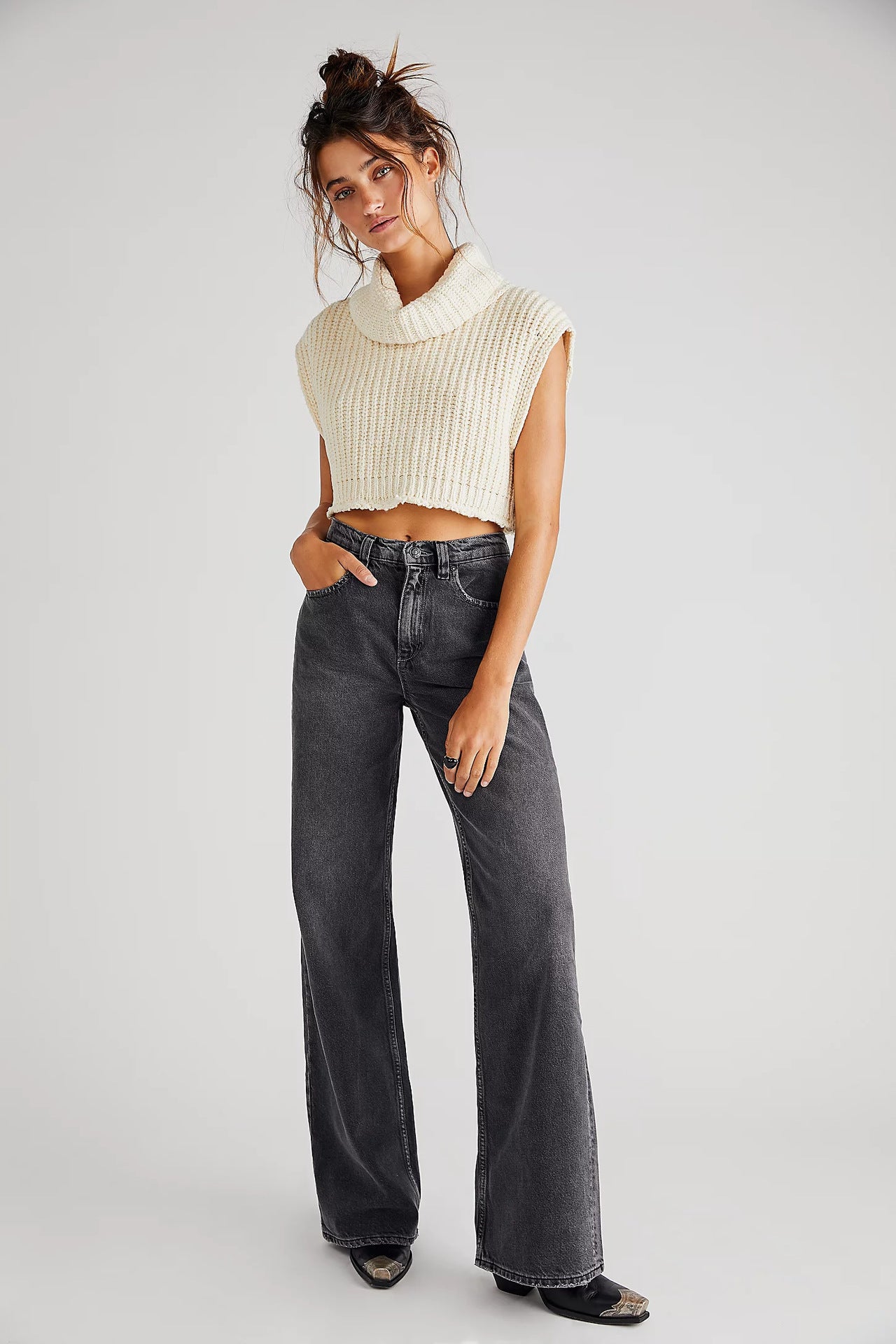 Dame Behagelig Strikjakke i afslappet Oversized-stil Stilla
