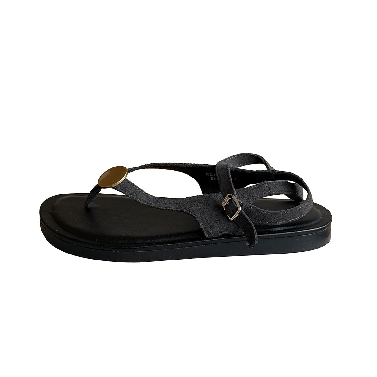 Dame Casual Chic Tanga Sandaler med stilfuld ankelrem Stilla