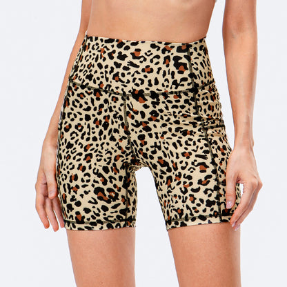 Dame Sportliche Højt Skårne Shorts Stilla