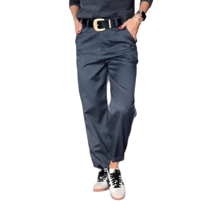 Dame elegant gulerodsbukser med afslappet snit Stilla