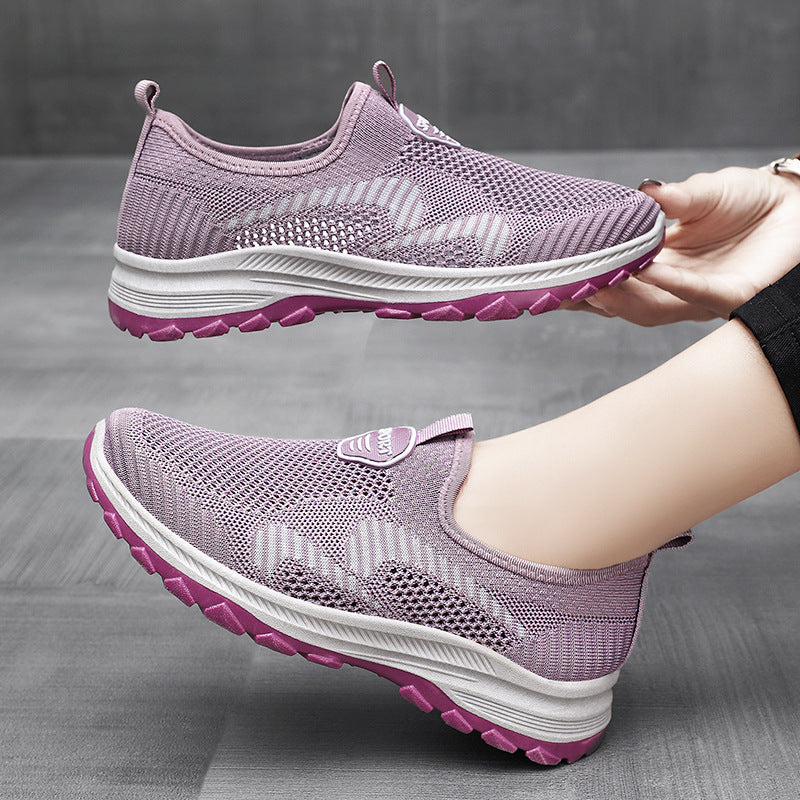 Femme Slip-On Sport Sneakers med polstret indersål og åndbart overmateriale Stilla