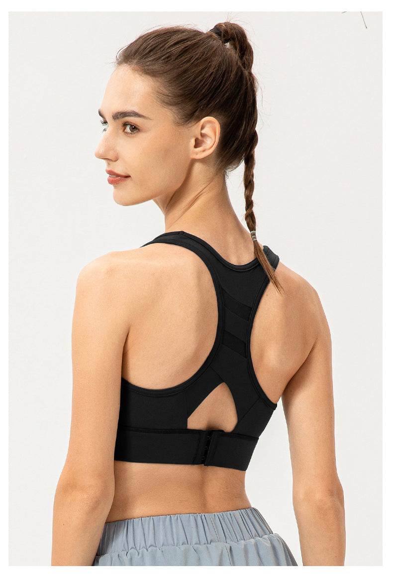 Stilla | Strength Én Delt Yoga Bh Justerbar Spænde Sportsveste, Stødabsorberende Løbe Træningsundertøj Til Kvinder