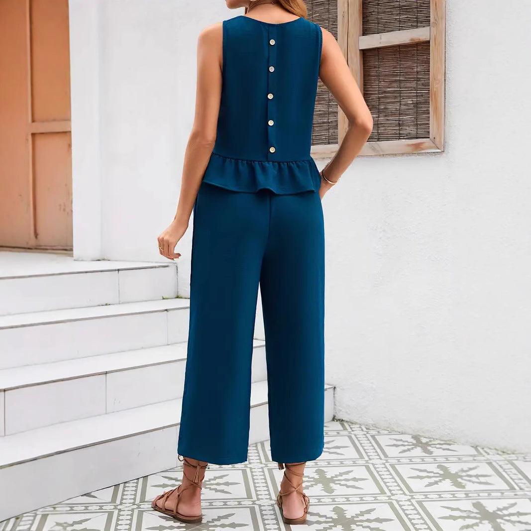 Dame luftig Jumpsuit Stilla