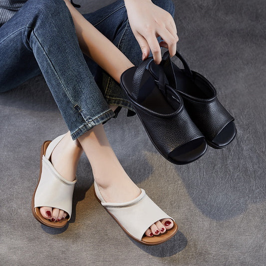 Dame Åbne Tå Slingback Sandaler Stilla