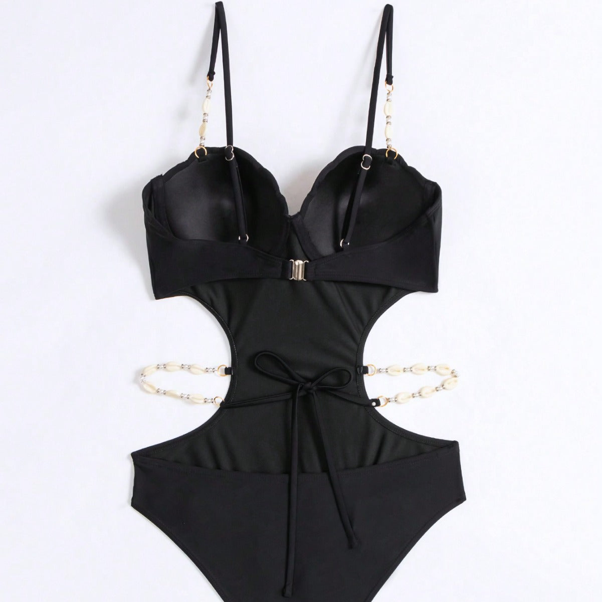 Dame Cut-Out Badedragt med elegant udskæring og moderne detaljer Stilla