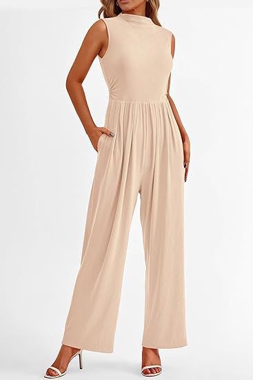 Dame elegant Flowy Jumpsuit Stilla