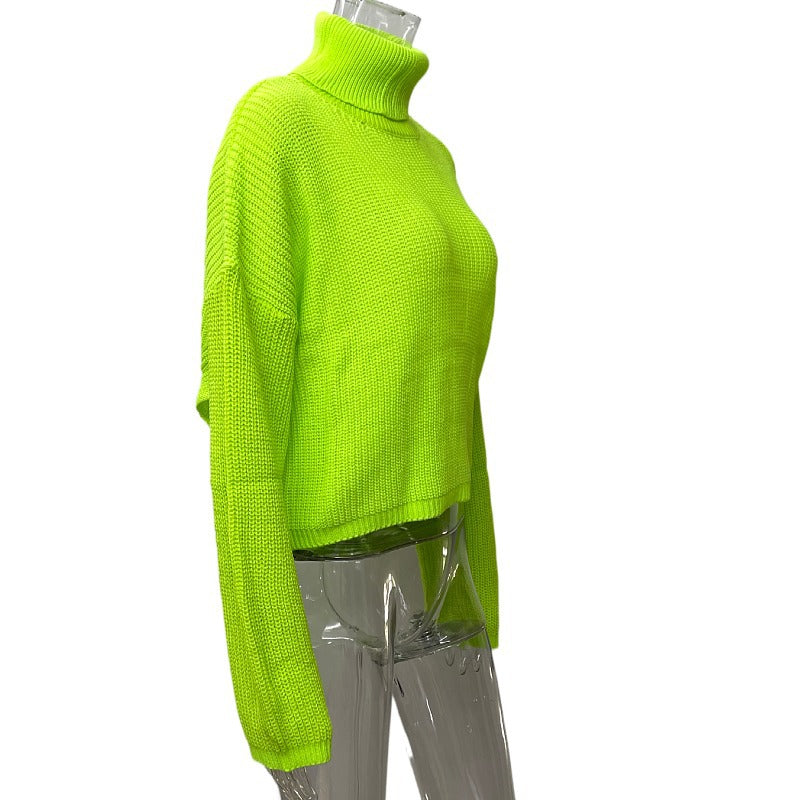 Dame Åben Ryg Strikjakke Stilla