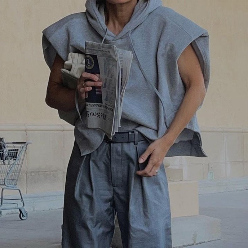 Dame afslappet hættetrøje med løs pasform og raglanærmer Stilla