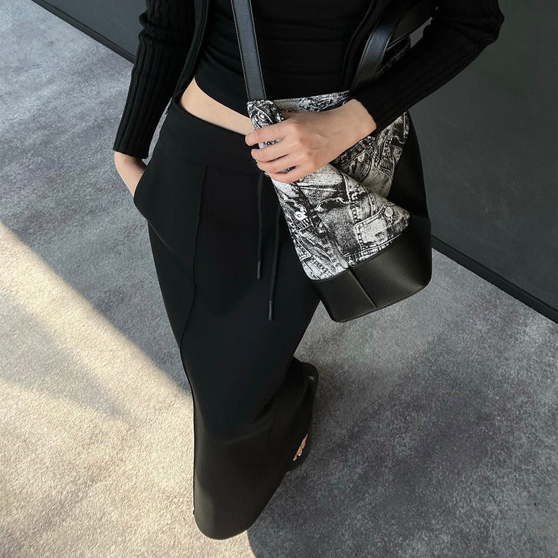 Dame afslappede Palazzo-bukser Stilla