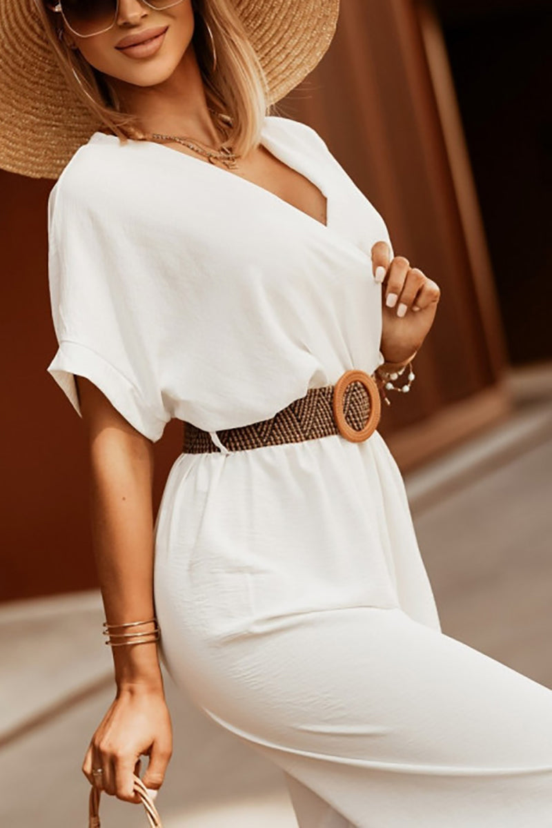 Stilla | Faux Wrap Bred Ben Jumpsuit