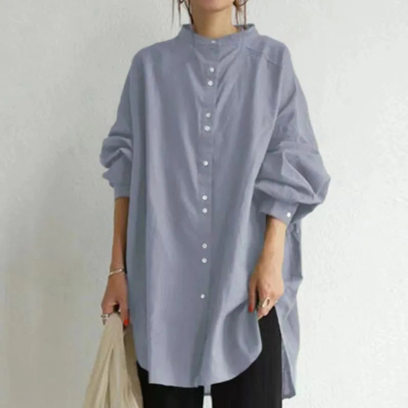 Stilla | Retro Stil Casual Skjorte