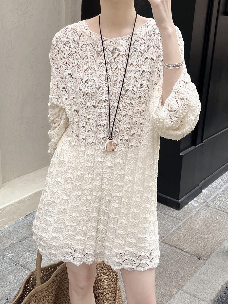 Dame afslappet spids top med høj komfort Stilla