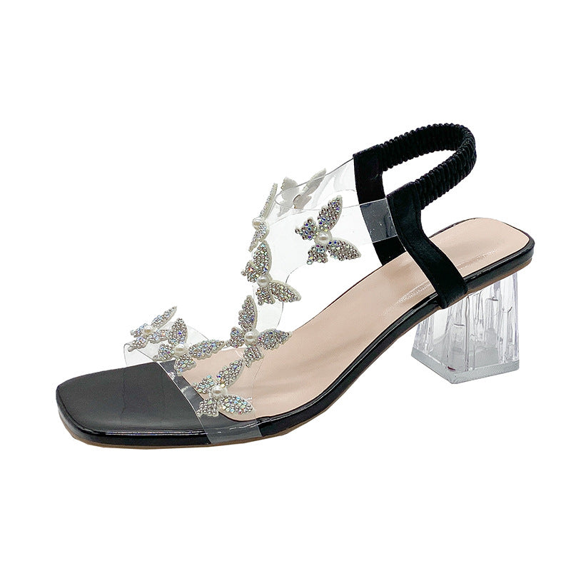 Dame Dekorative Hæl Sandaler Stilla