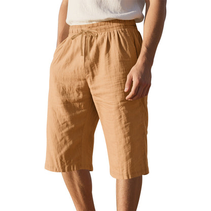 Herrer casual sommer-shorts med elastisk talje og praktiske sidelommer Stilla