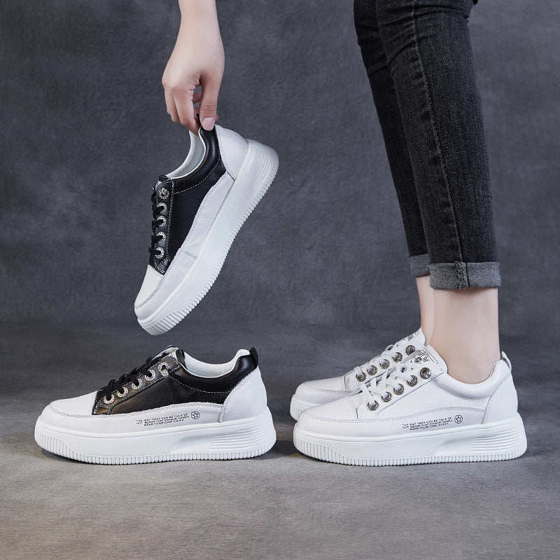 Femme Chunky Snørebånd Sneakers med stilfulde detaljer Stilla