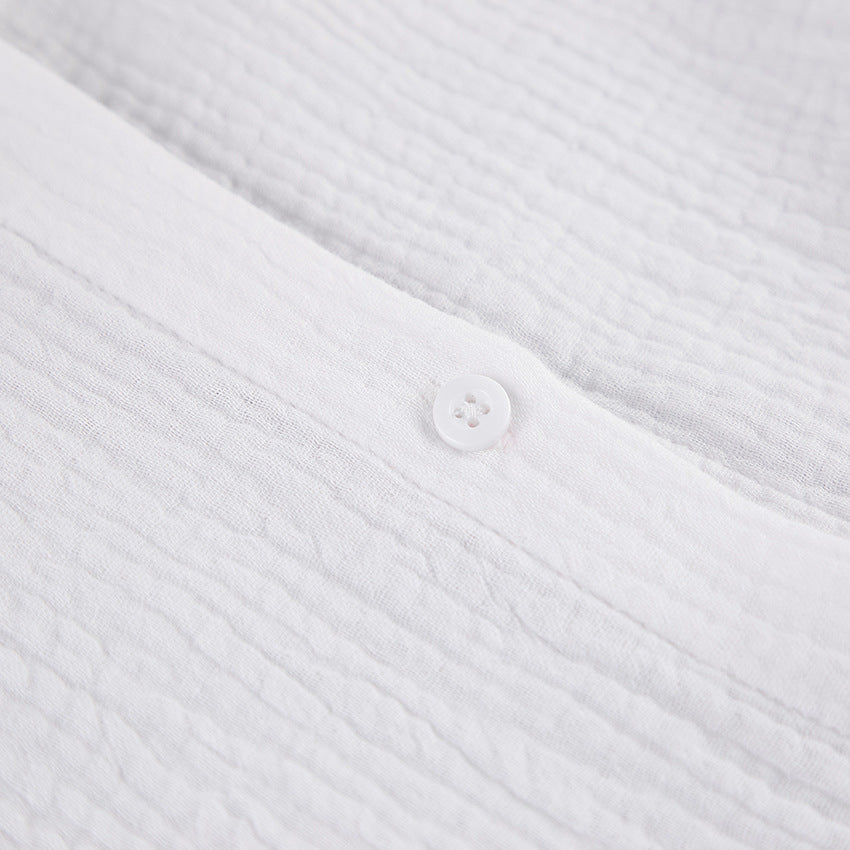 Dame fritids-jumpsuit lavet af let, åndbart stof med elegant struktur Stilla