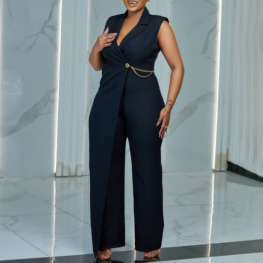 Dame smart og elegant jumpsuit i business-stil Stilla