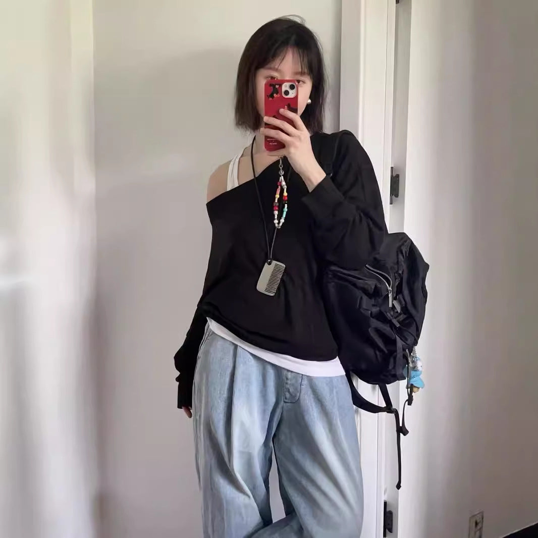 Dame afslappet oversized sweatshirt Stilla