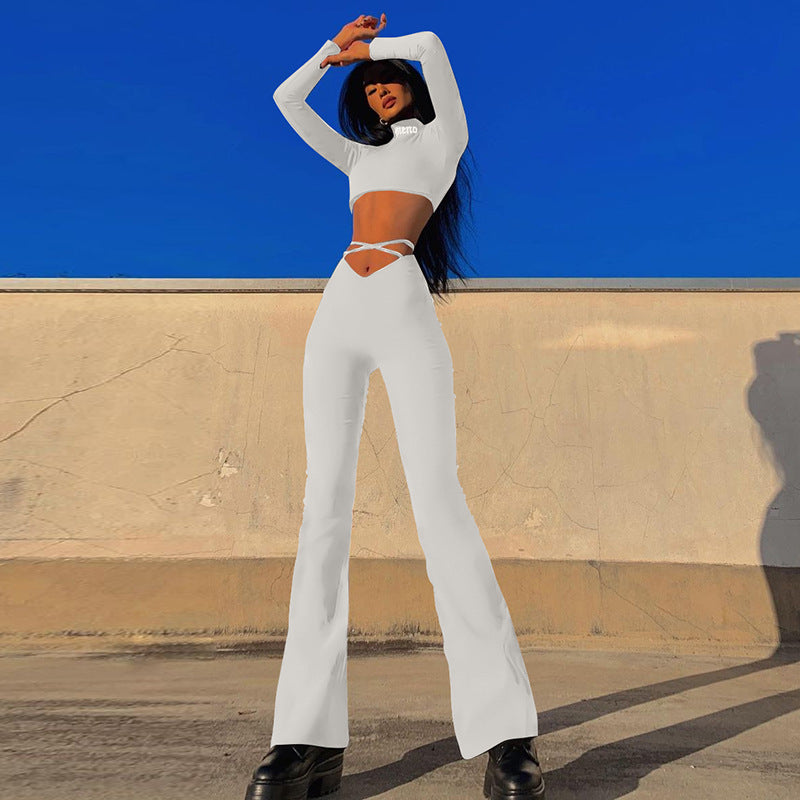 Dame Figurformet Jumpsuit med sidelukning og langt ben Stilla