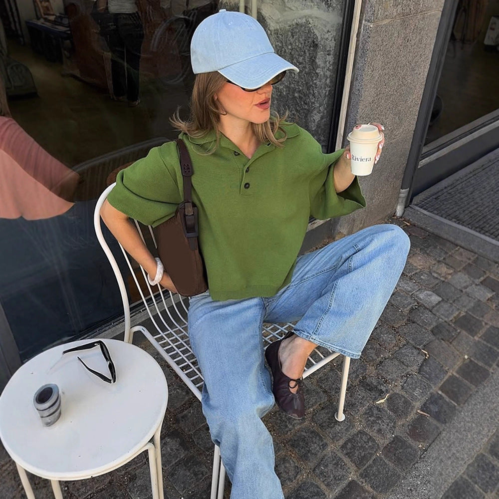 Dame afslappet Polo-kortærmet trøje Stilla