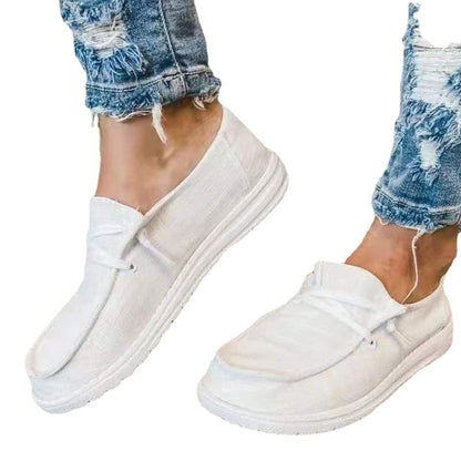 Damer behagelige Slip-On Sneakers med åndbart overmateriale og fleksibel sål Stilla