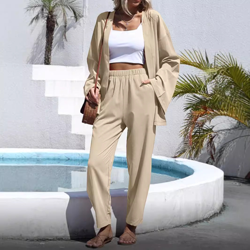 Dame afslappet sommeroutfit Stilla