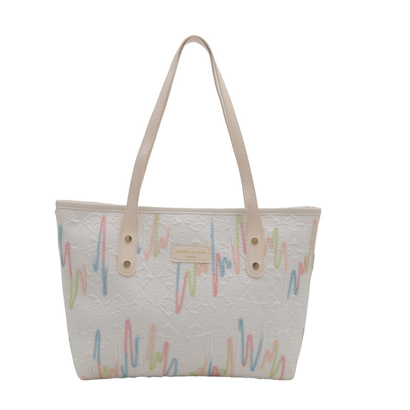 Dame dekorativt mønster bærepose Stilla