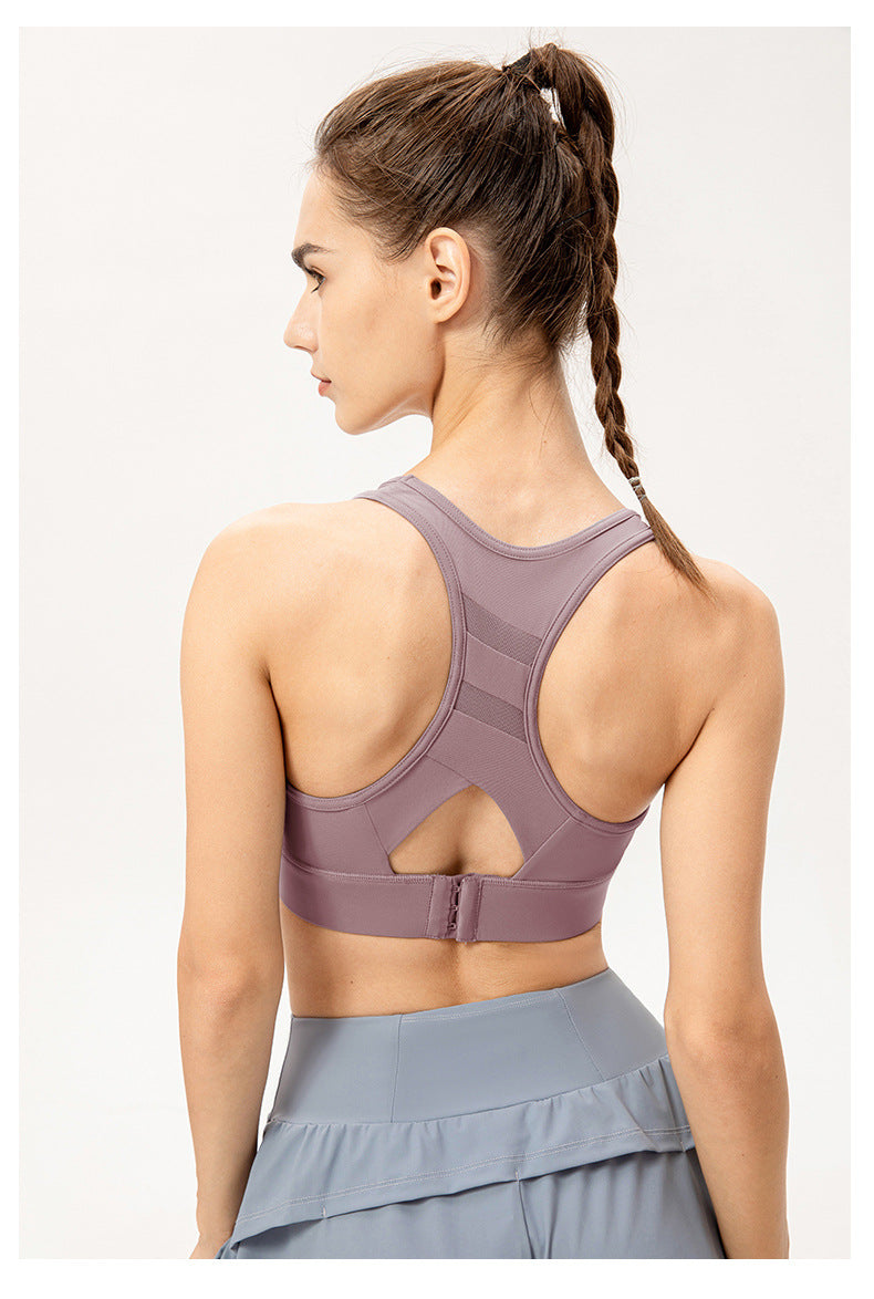 Stilla | Strength Én Delt Yoga Bh Justerbar Spænde Sportsveste, Stødabsorberende Løbe Træningsundertøj Til Kvinder
